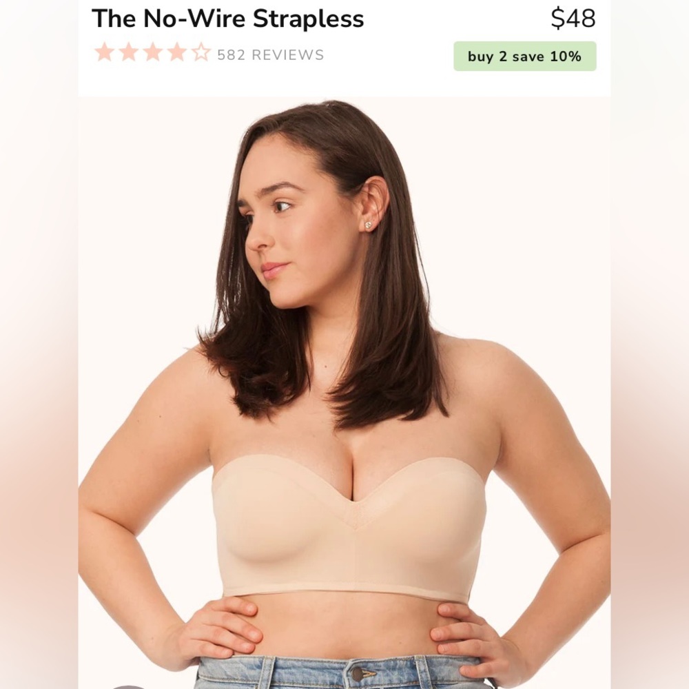 Wearlively Strapless Bra